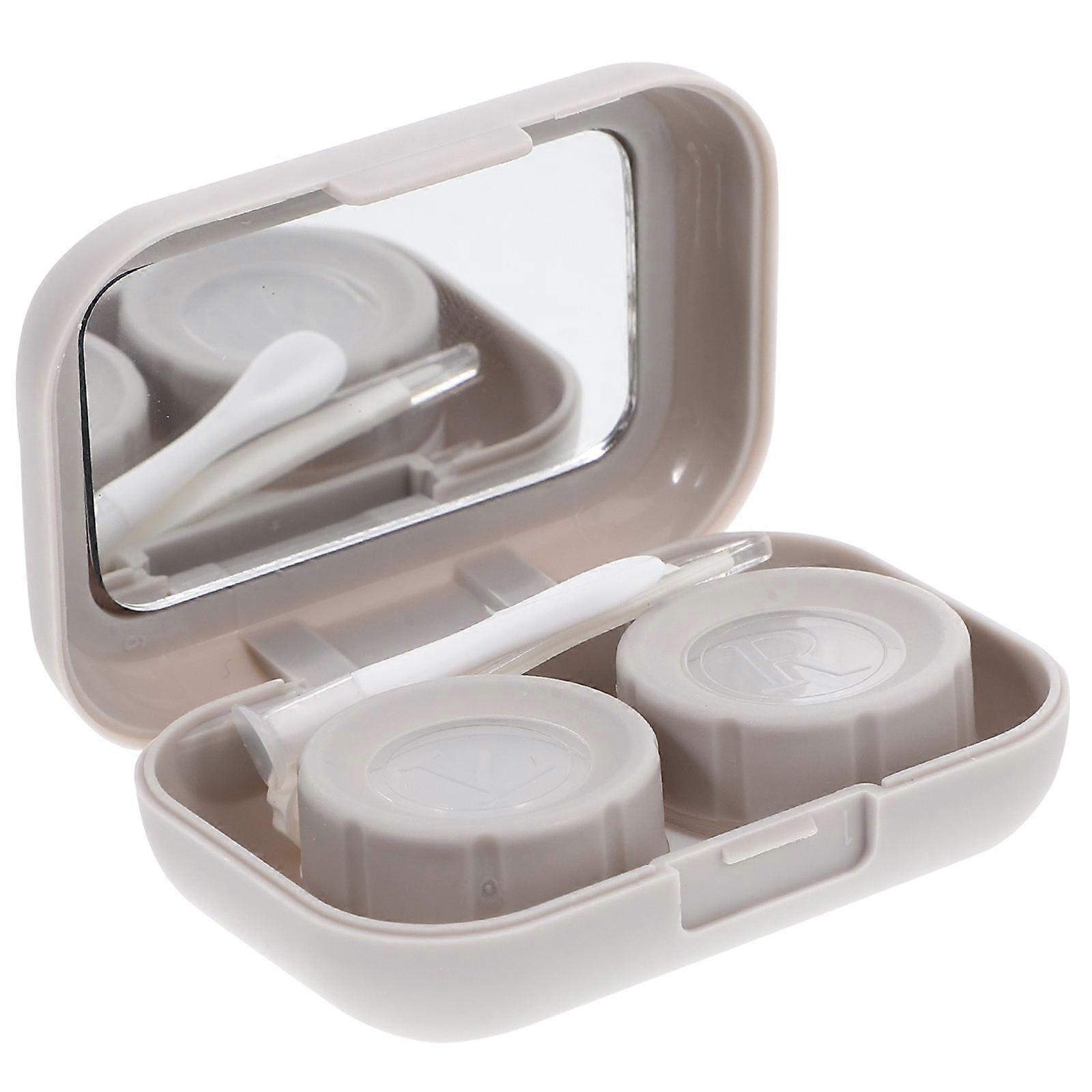 Contacts Lens Case Portable Lens Holder for Storage 1Set