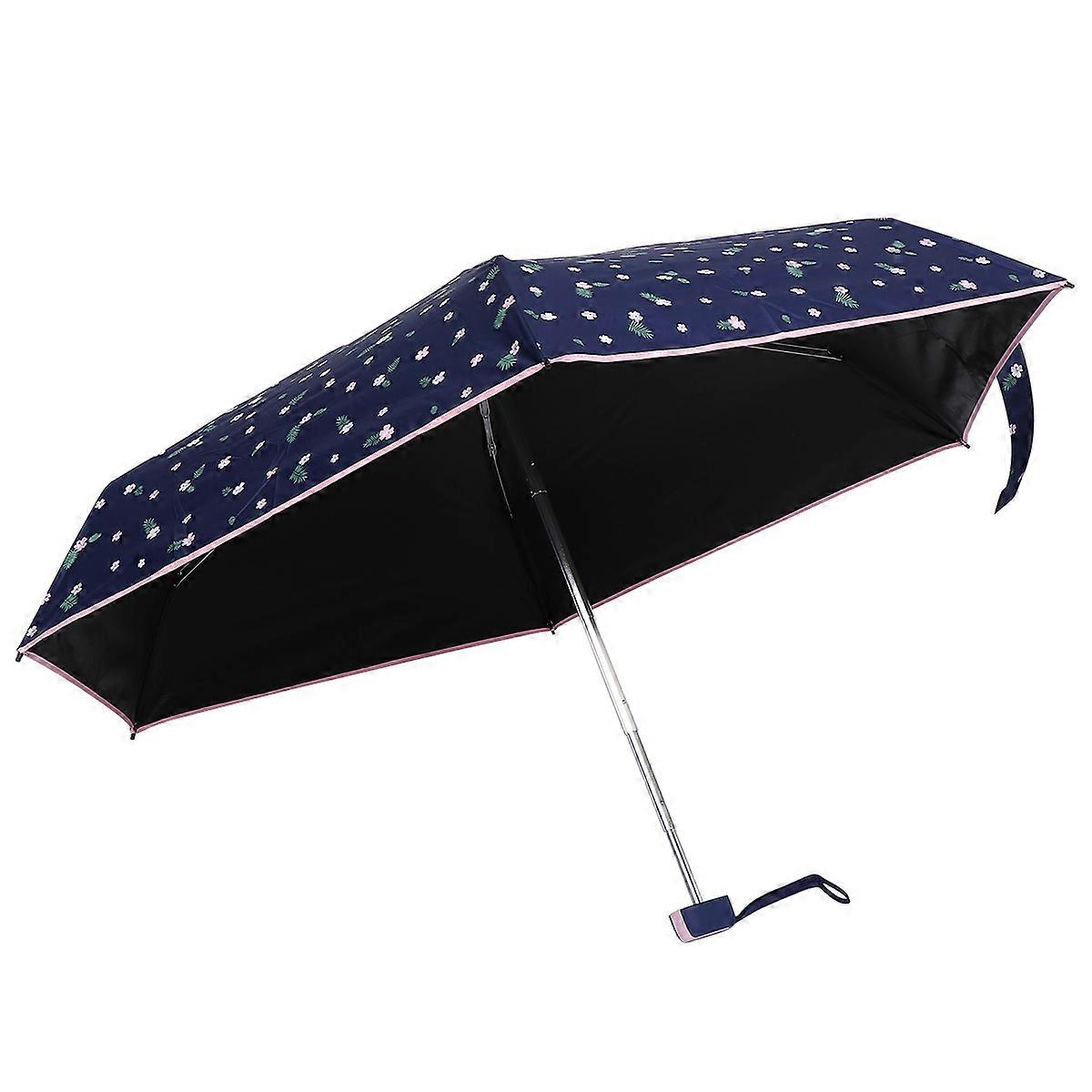 Portable UV Umbrella 1Pack Compact Foldable Design For Outdoor Activities Lightweight Anti-UV Functionality