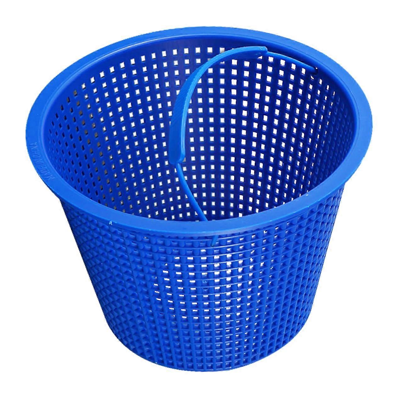 Pool Filter Basket Replacement with Handle for Swimming Pool Skimmer, Durable Debris Capture