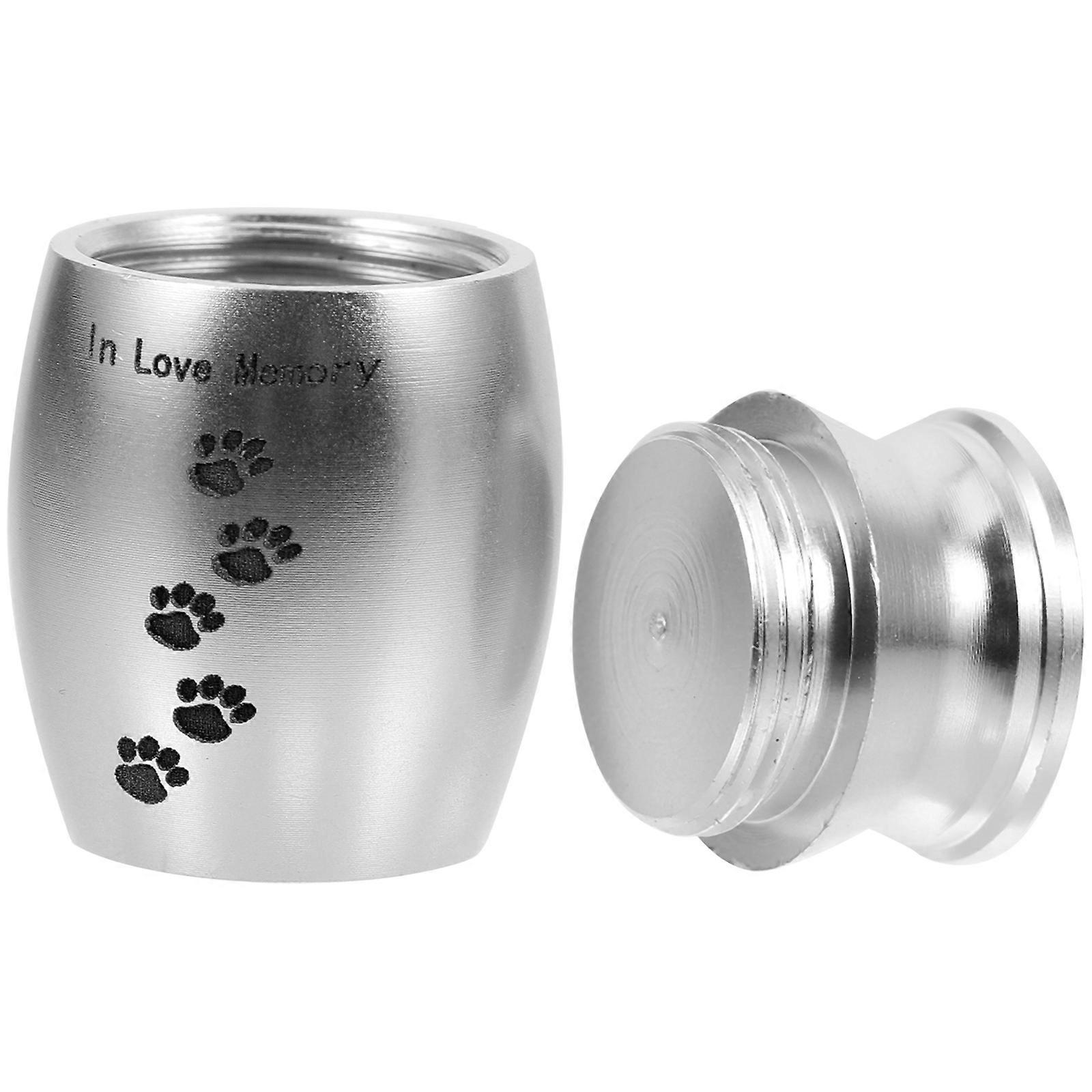 Pet Urn Alloy Urn for Cat Cremation Keepsake Container