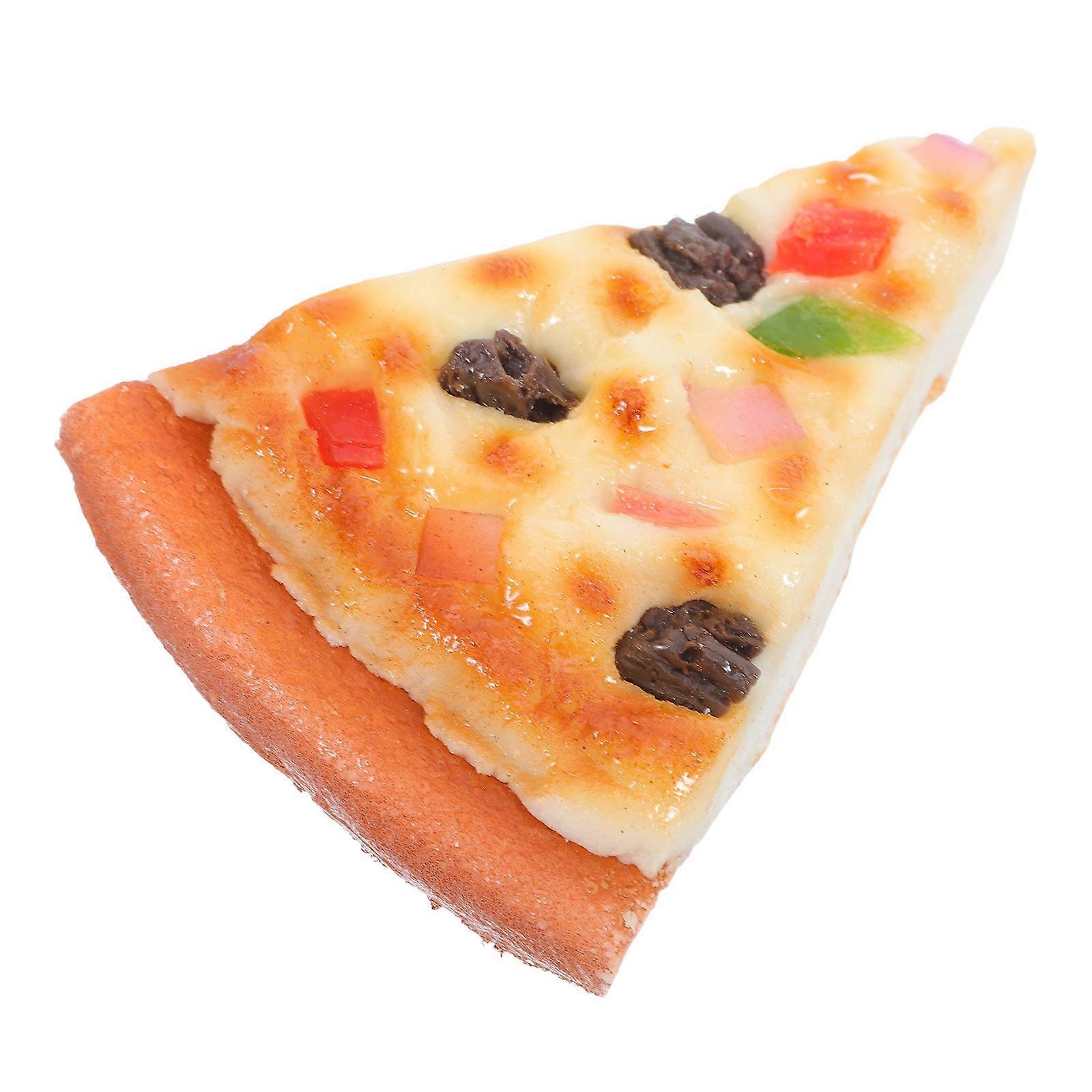 Artificial Pizza Slice Model for Decoration Realistic Simulation Fake Pizza