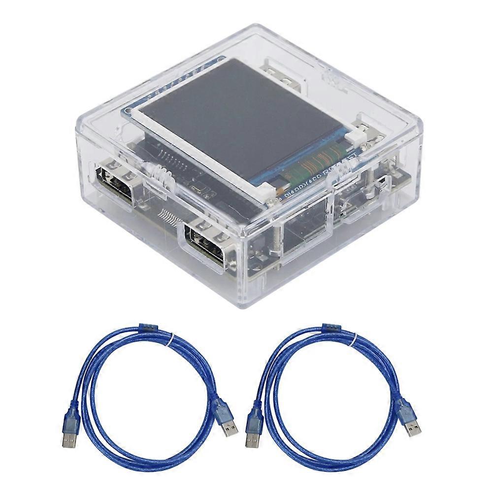 Kmbox B+Pro Key Mouse Controller AI Auxiliary Support Dual USB Key Press Mouse Handle per DMA e Dual Computer, con LCD