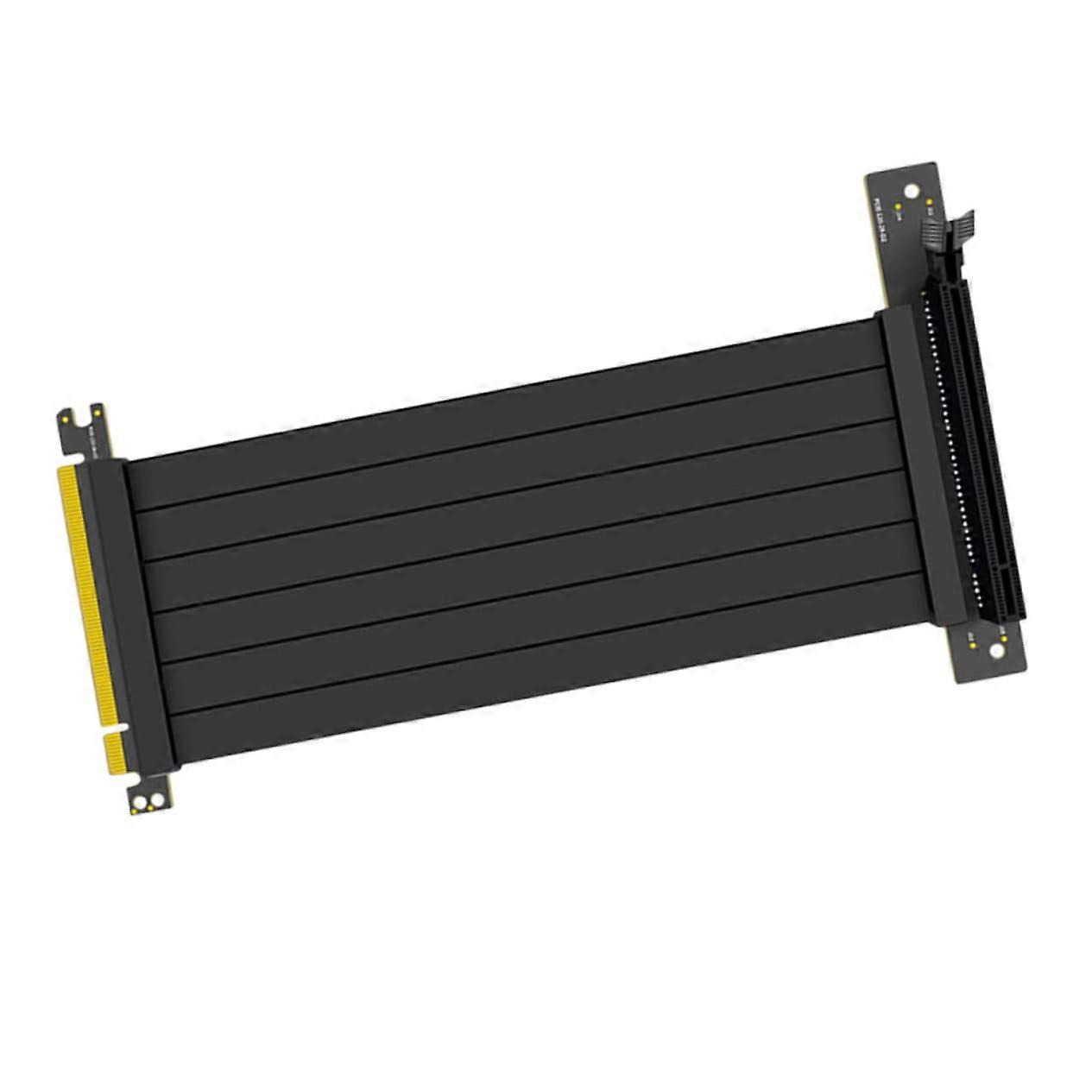 90 Degree PCIe Riser Cable PCIe 3.0 GPU Extension Cord with Durable Wear Resistant Full Extension