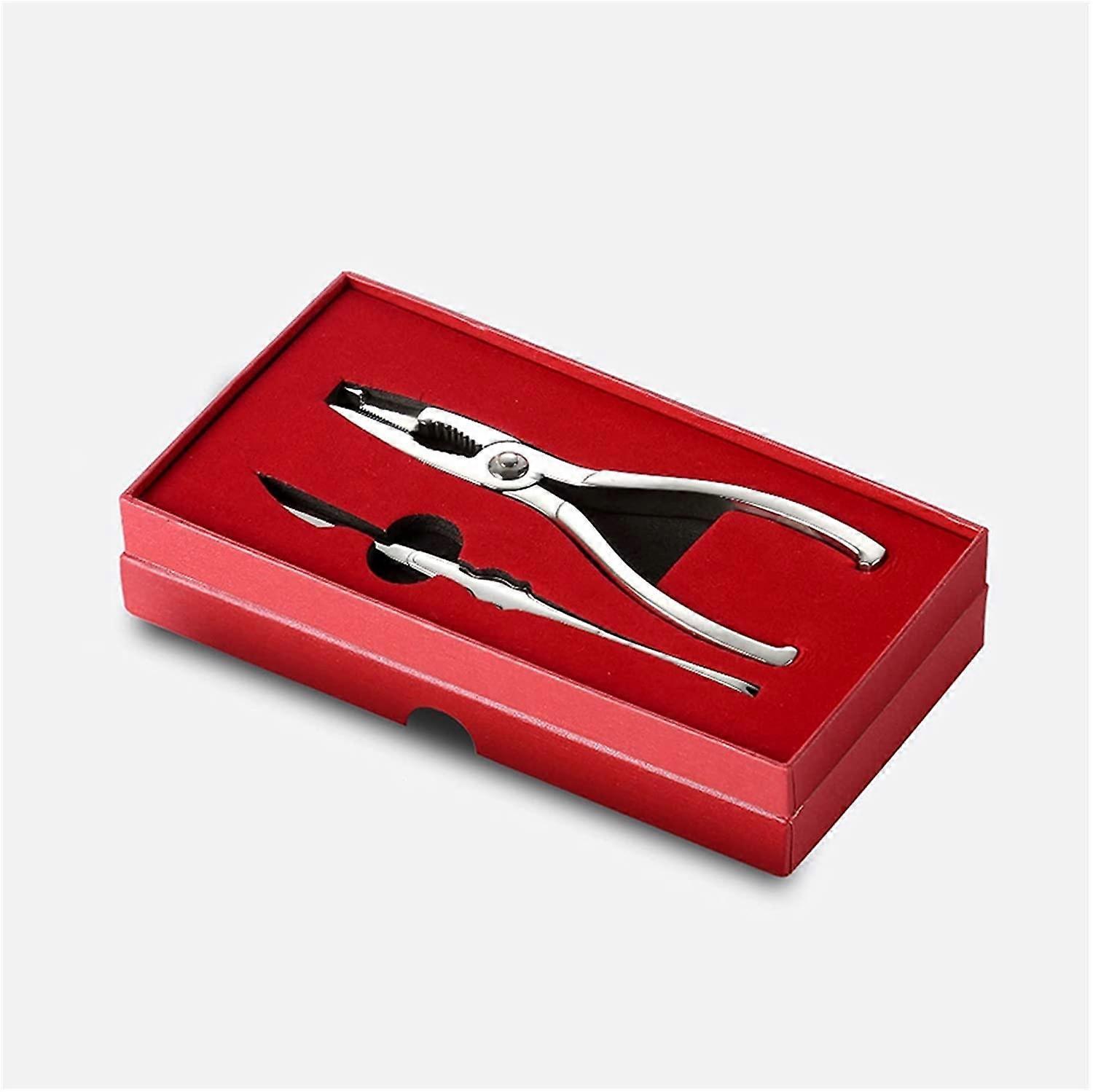 Seafood Cracker Set with Lobster Crab Shell Cracking Tools and Knife in Gift Box