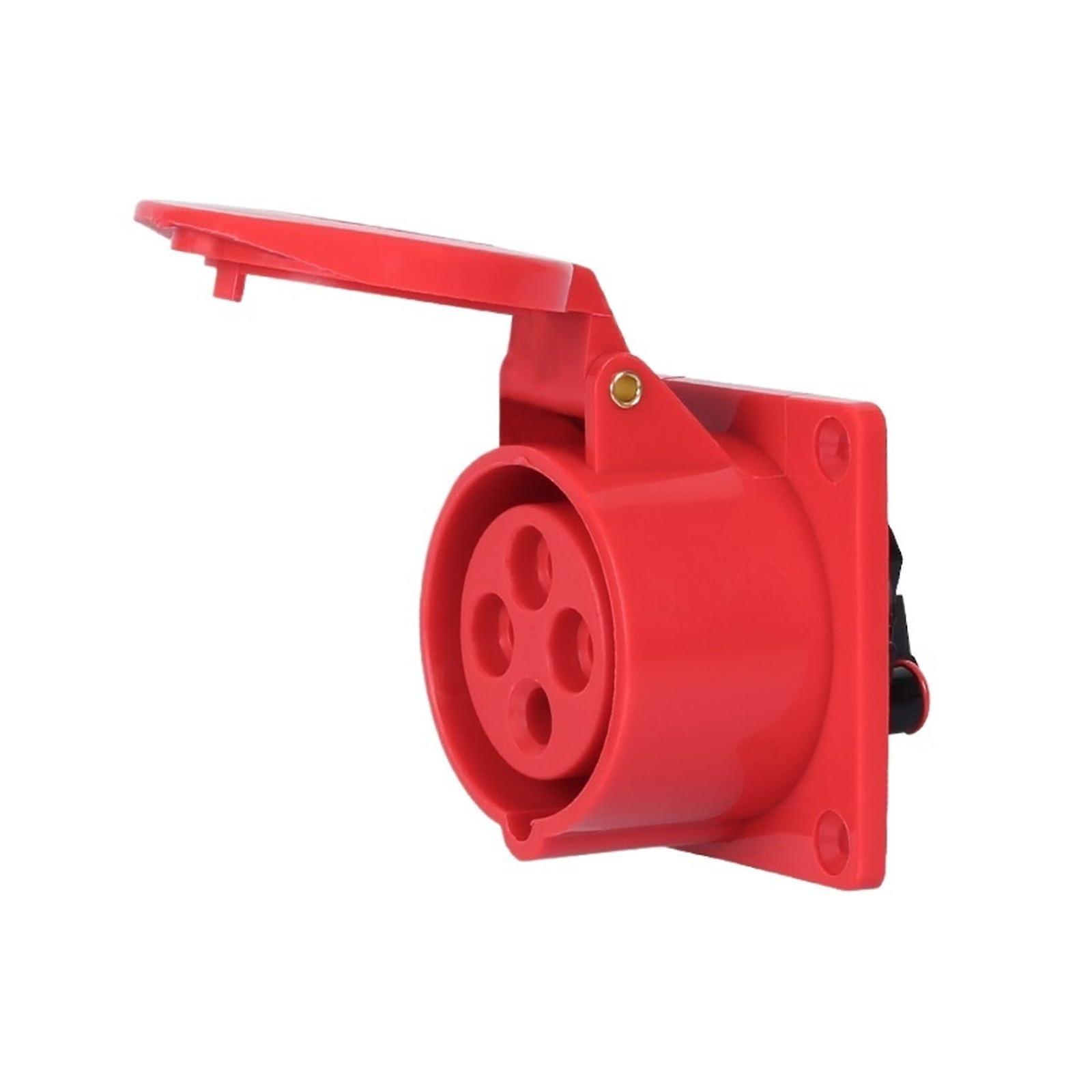 Industrial Electrical Socket 32A 4Pin Waterproof IP44 ThreePhase ExplosionProof Plug Set