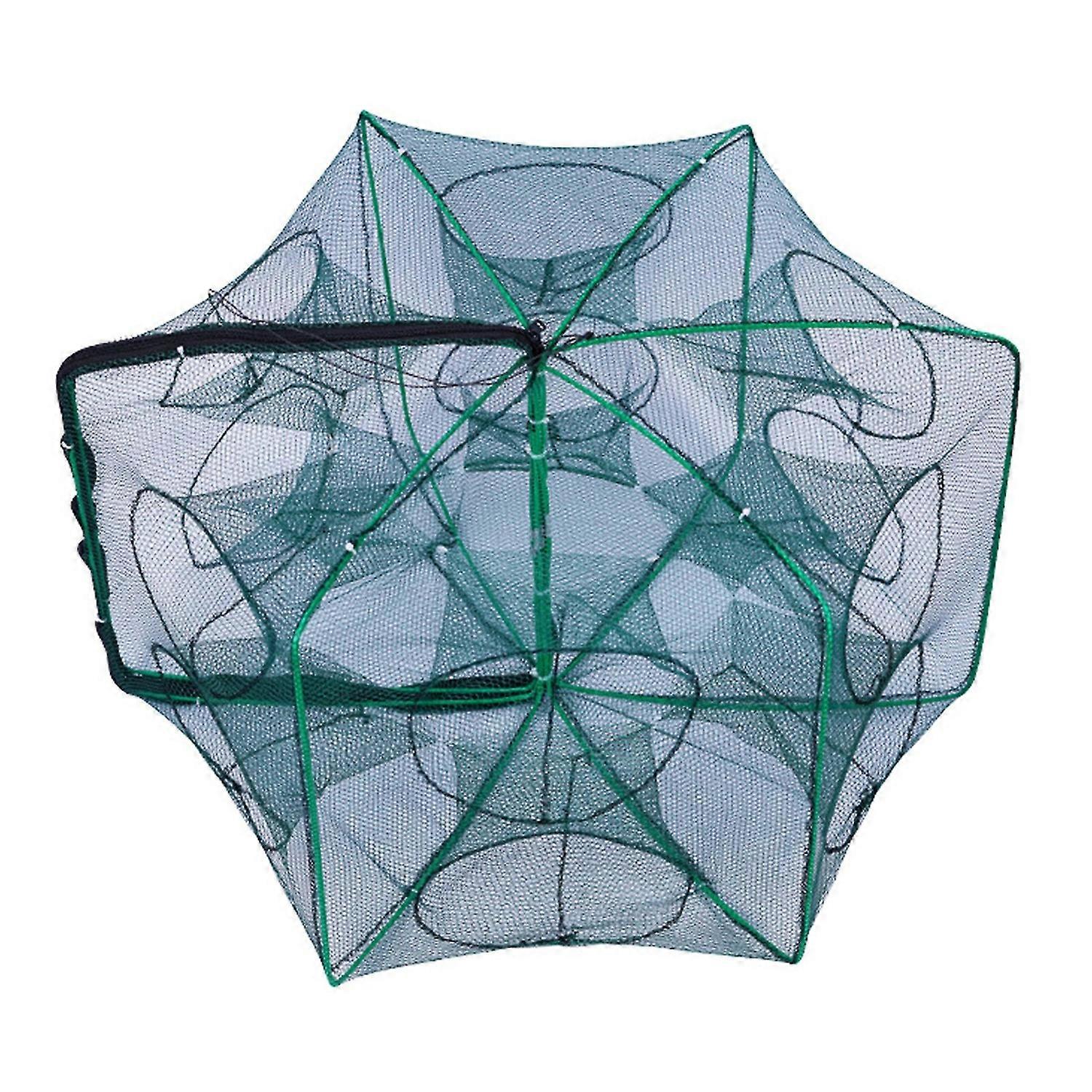 Shrimp Cage Automatic Fishing Bait Trap for Crayfish Crab