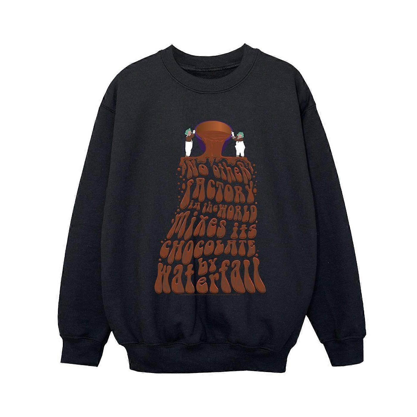 Willy Wonka Jongens Chocolade Waterval Sweatshirt