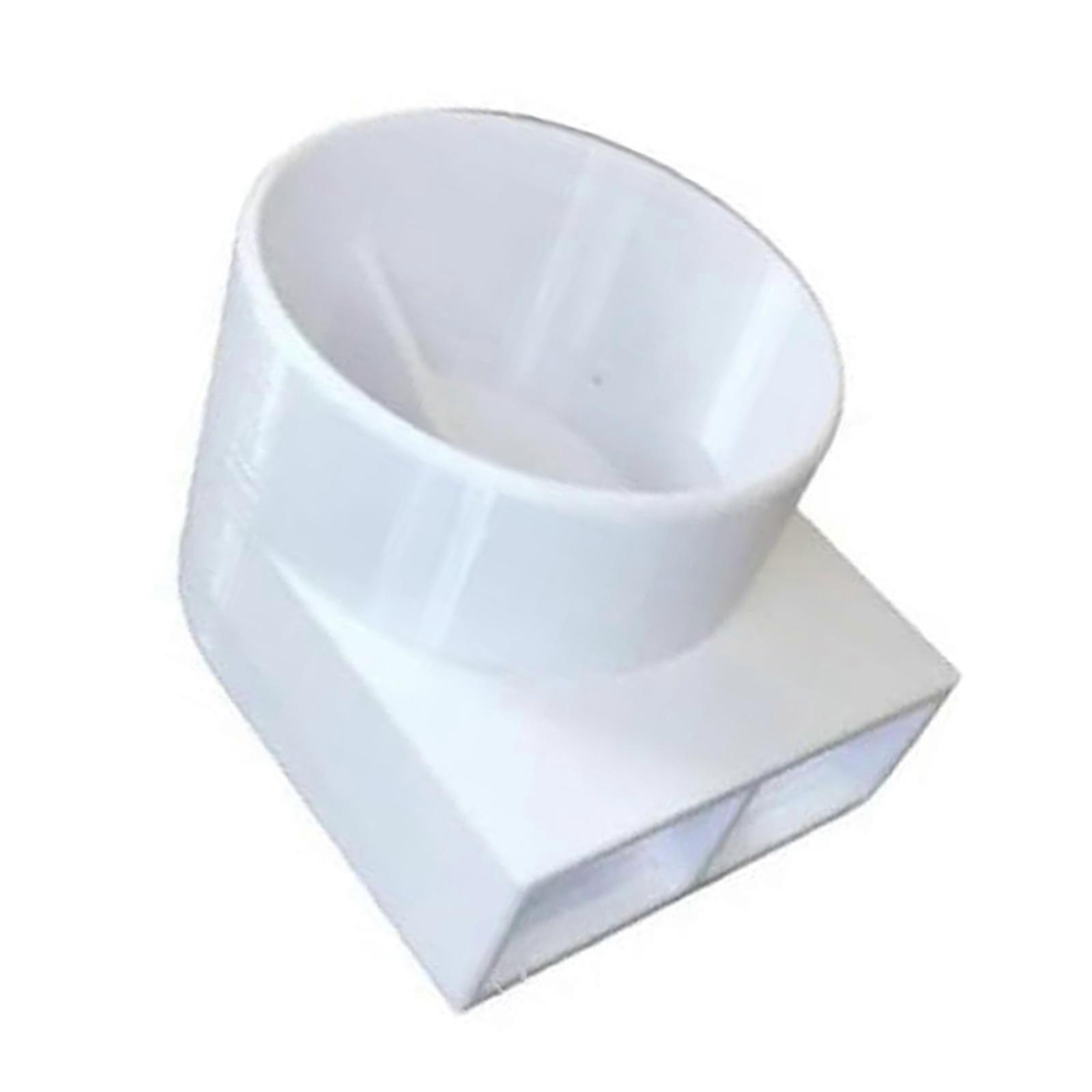 Wind Guidance Panel Airflows Deflector For Motorhome Heaters Plastic Frame Airflows Guidance Device  White