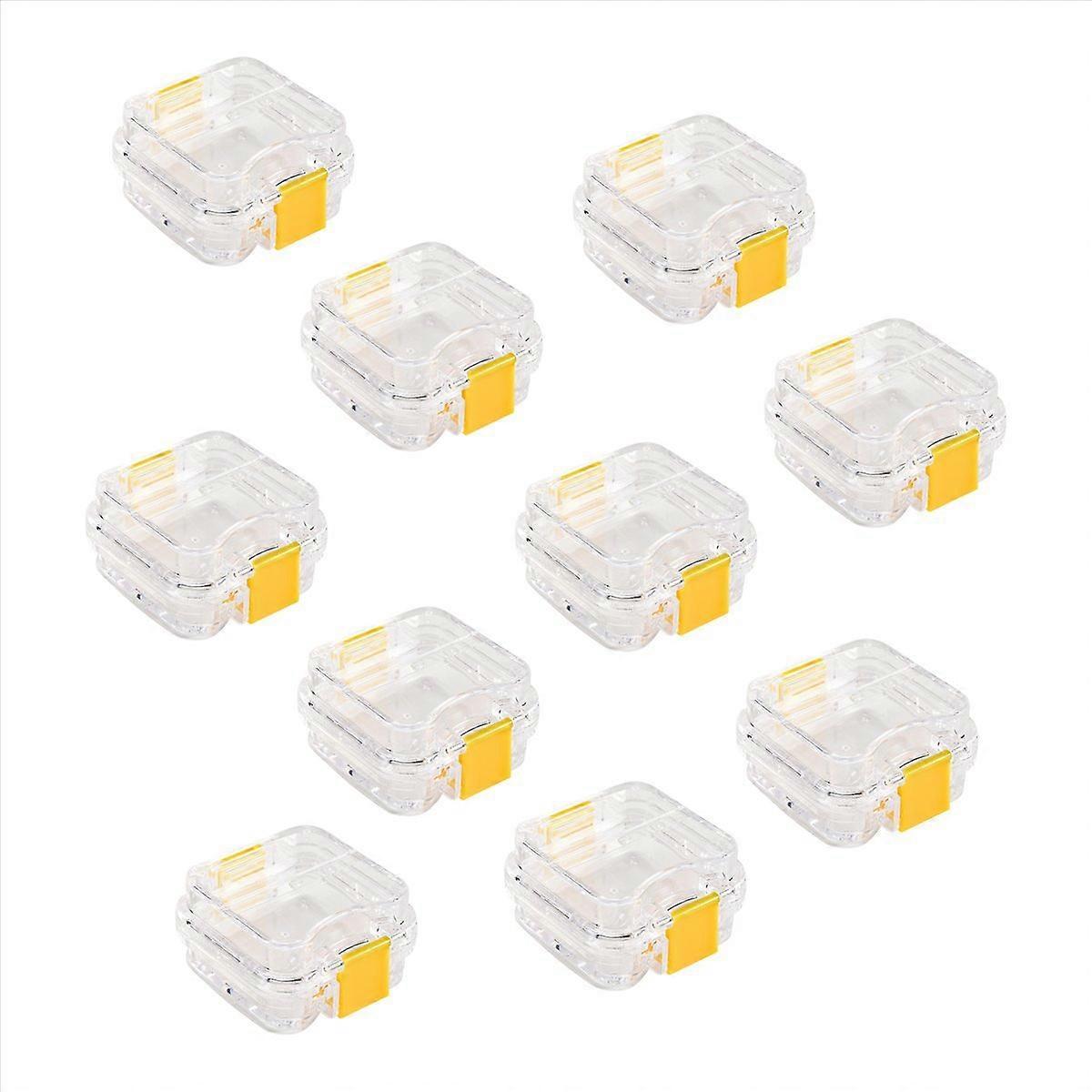 10Pcs Plastic Denture Tooth Box