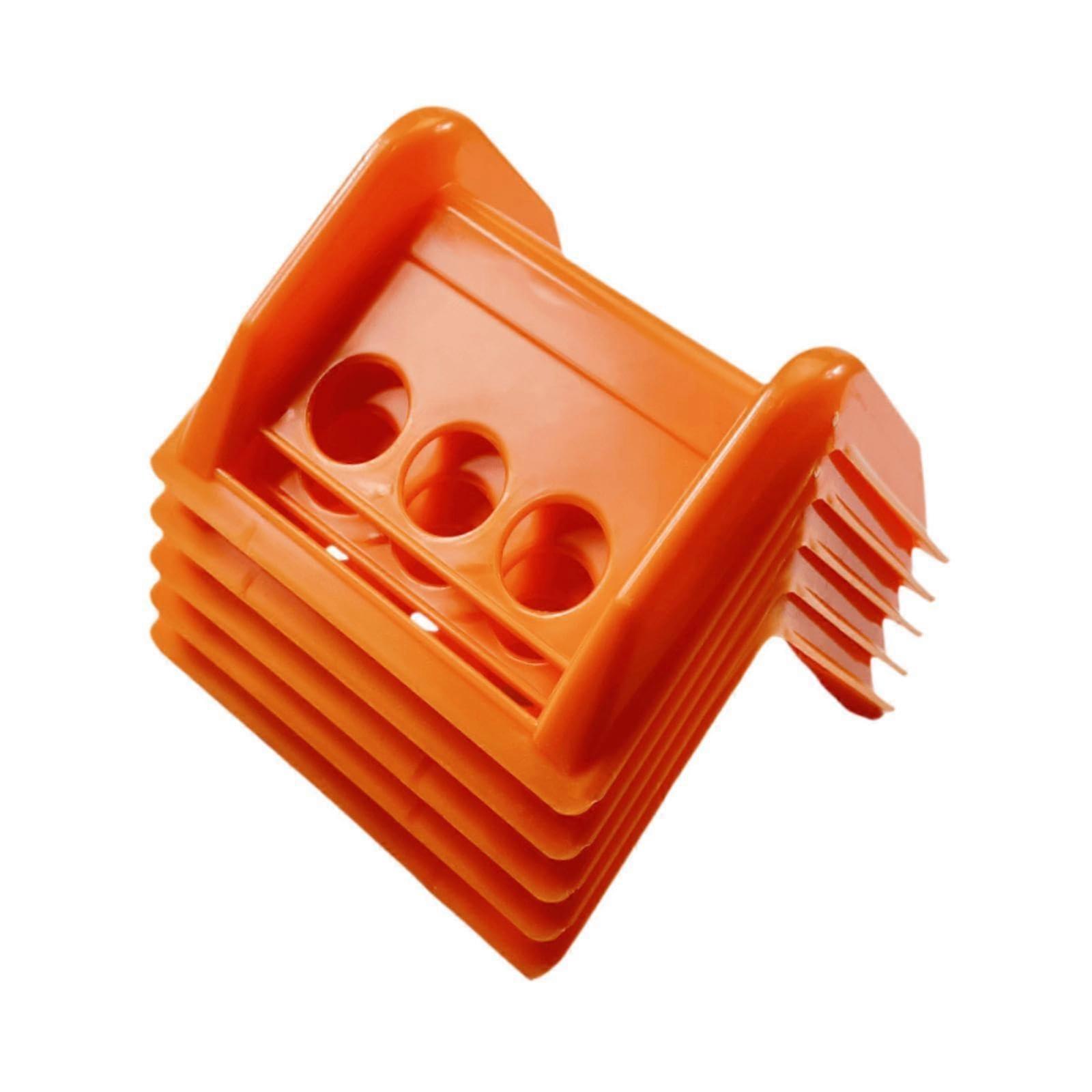 Flatbed Edge Protectors Corner Strap Guards Heavy Duty PP for Truck Cargo , 5 Pack