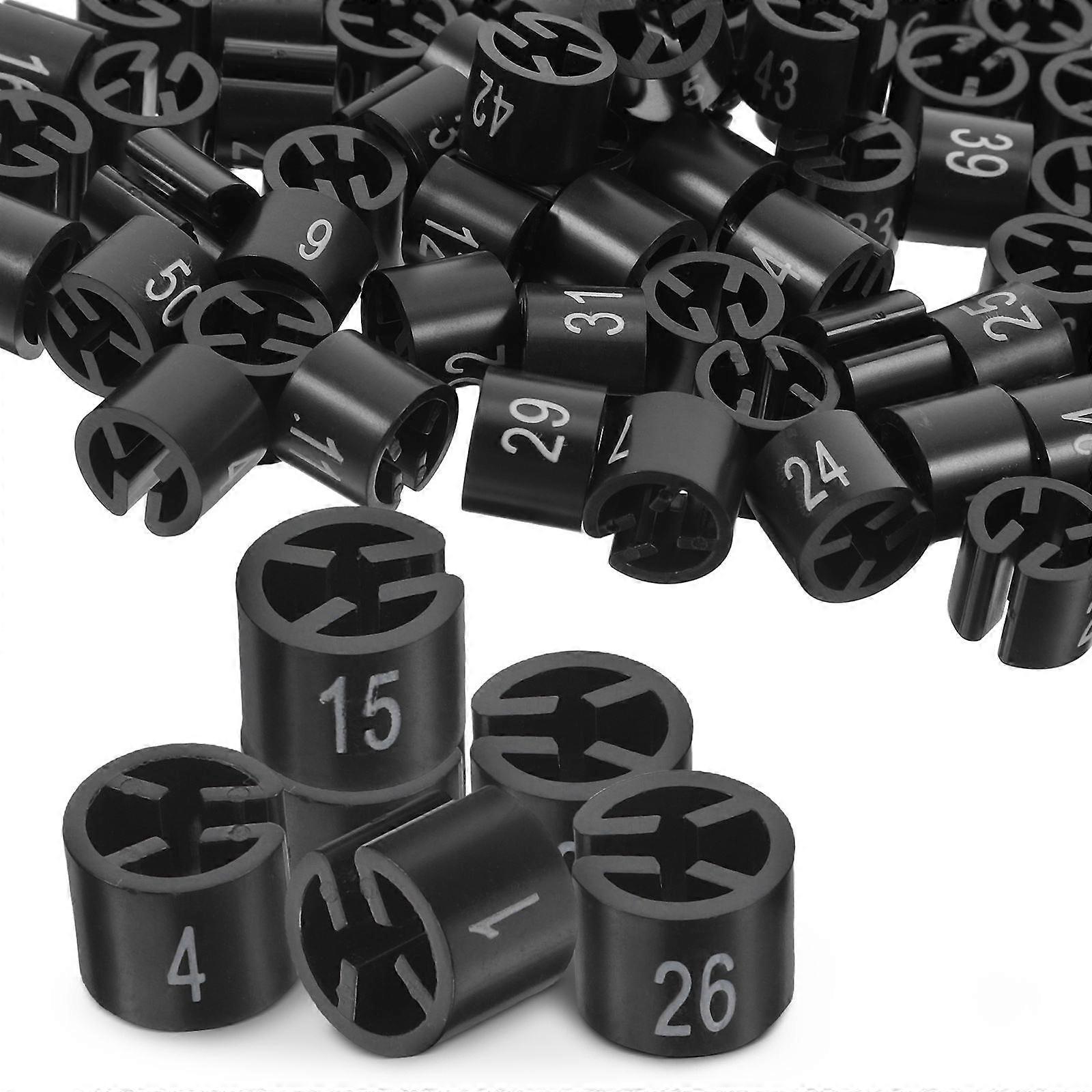 Clothes Hanger Marker Plastic Clips for Garment Display 500Pcs Quantity