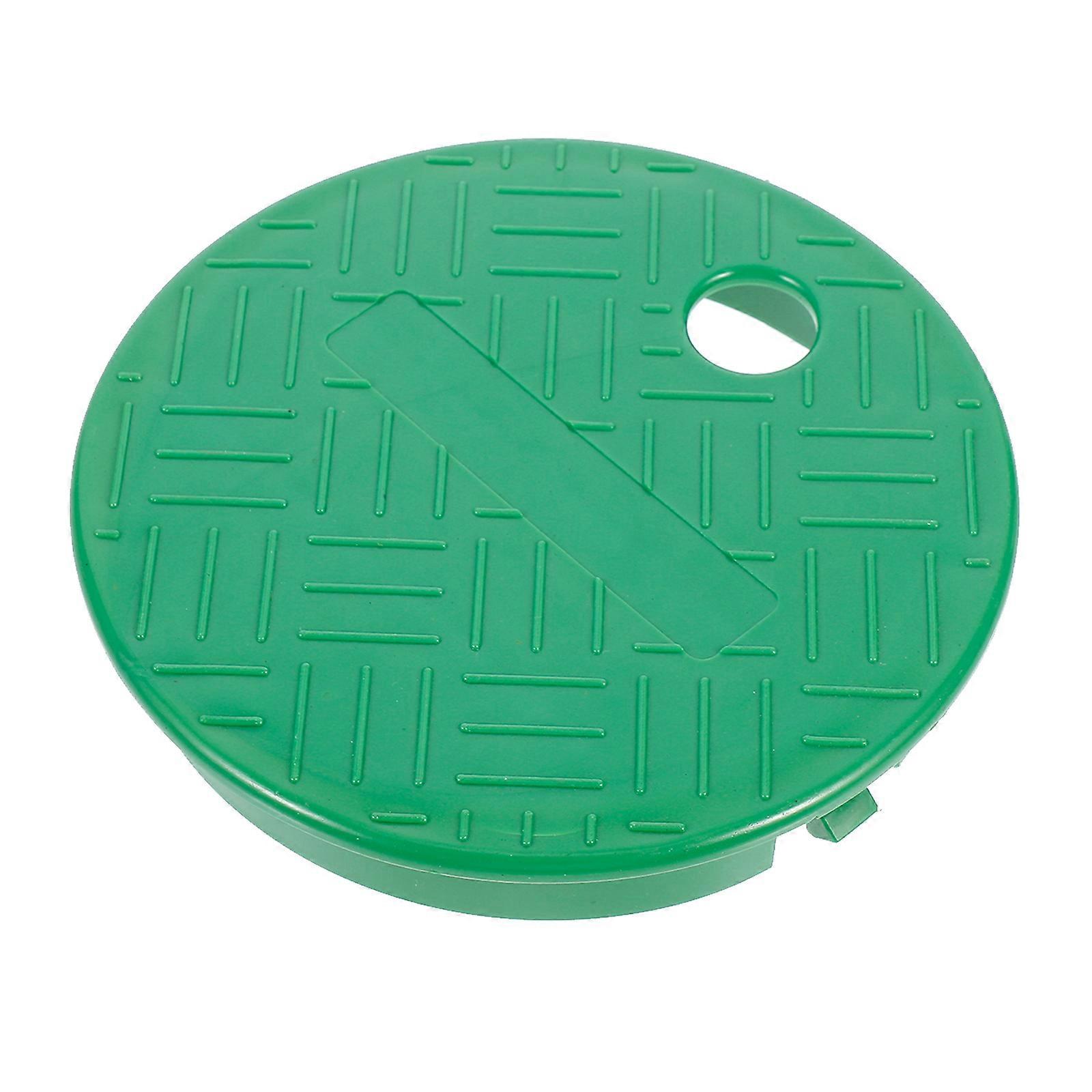 Irrigation Valves Box Cover for Sprinkler System 1Pcs Green Plastic Lid Replacement