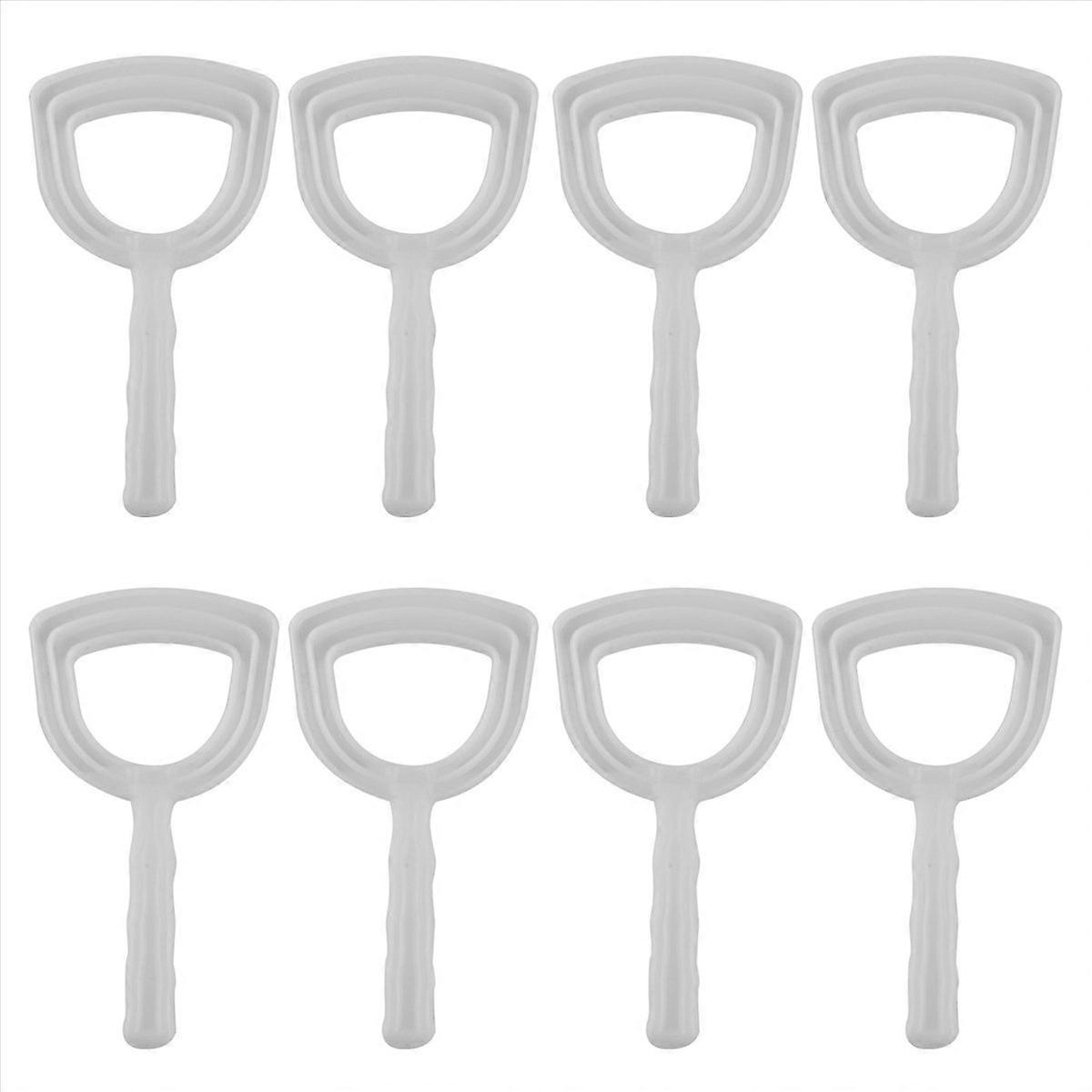 2X Meat Scraper Bone Dust Scraper Bone Scraper White Poly Scraper Bone Dust Remover Square Bone Dust