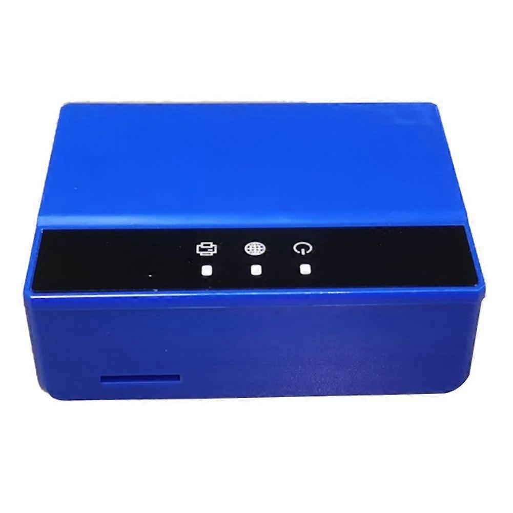 WiFi Ethernet Bluetooth Print Server, Transform Your USB Printer Into A Wireless Printer. EU PLUG