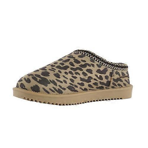 Regatta Womens/Ladies Risley Leopard Print Mules