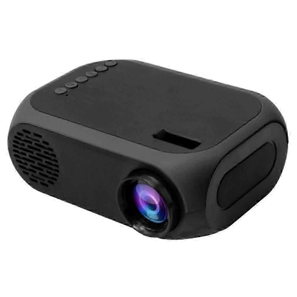 Led Light Video Projector 1920x 1080 Support Resolution 20-80 Inches Projection US Plug