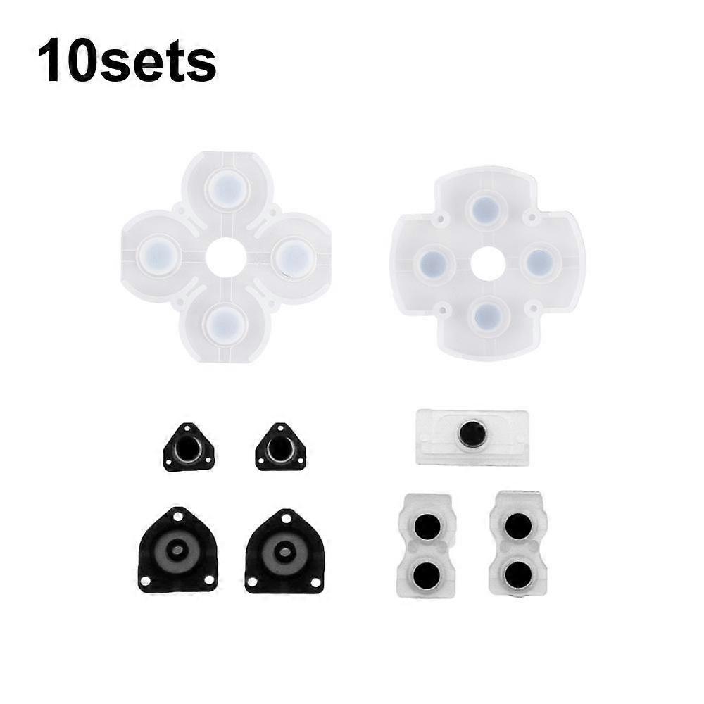 Gamepad Conductive Rubber Button Soft Pad For PS4 10sets 1.0