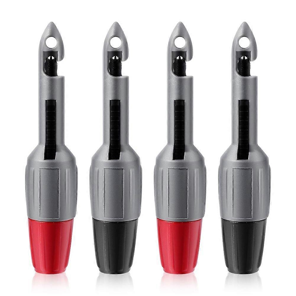 4pcs Wire Piercing Probe, Wire Piercing Tool Piercing Probes for Multimeter Voltage Voltmeter Thermometer Testing(2/4mm)