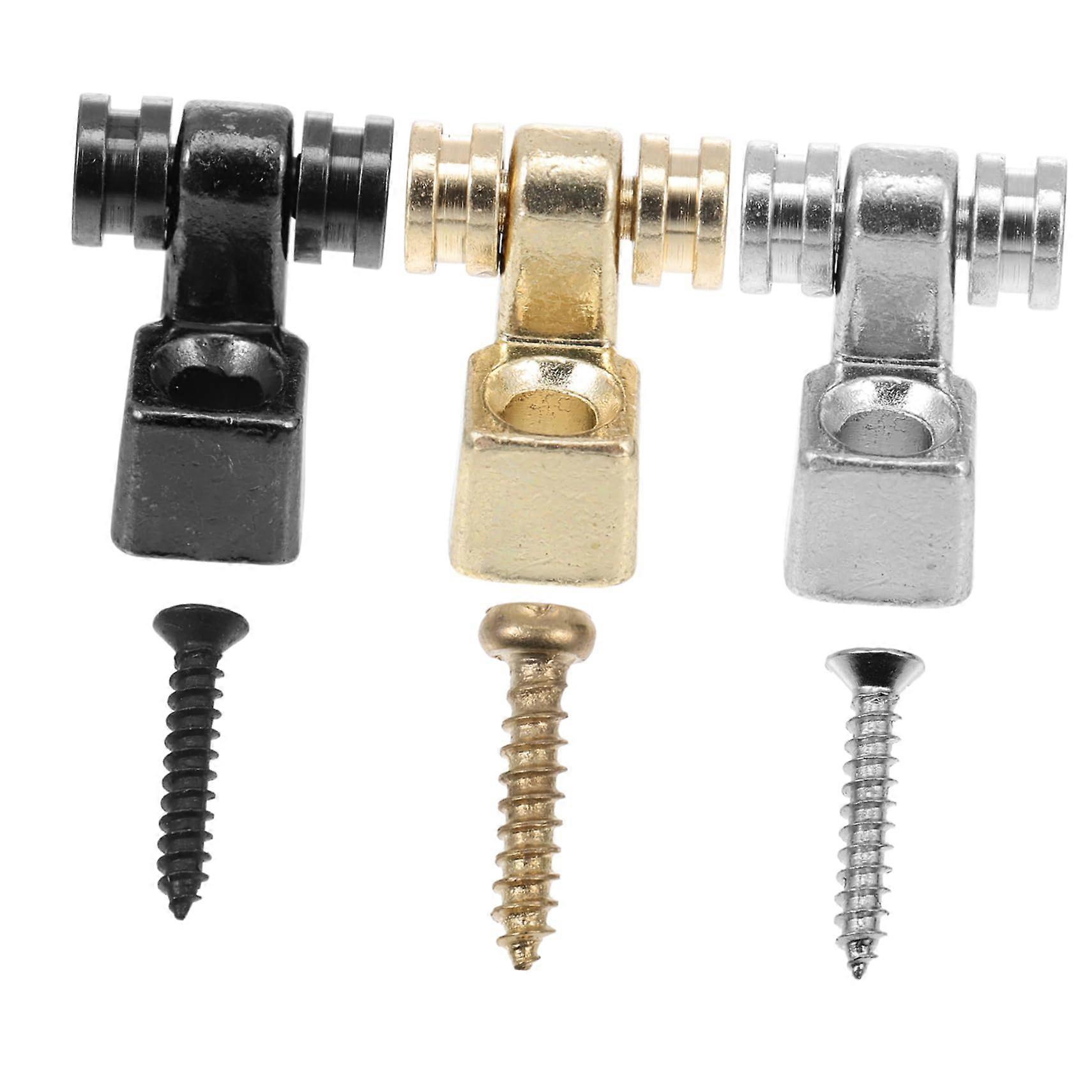 Roller String Tree for Electric Guitar Metal String Retainer with Low Friction for Stable Tuning