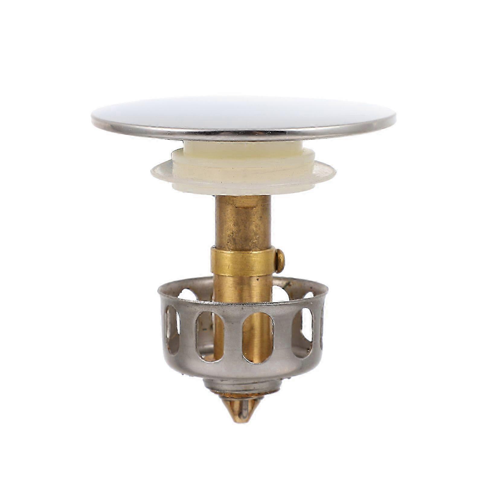 Efficient Sink Drain Filter Plug and Strainer with Bounce Core Water Stopper