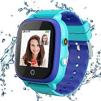 4G Kids Smart Watch with GPS Tracker, TwoWay Calling and SOS Alert for Ages 315 Blue 3