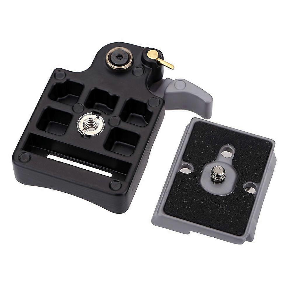 Camera 323 Quick Release Clamp Adapter  + Quick Release Plate Compatible Compatible With Manfrotto 200PL-14 Compat Plate