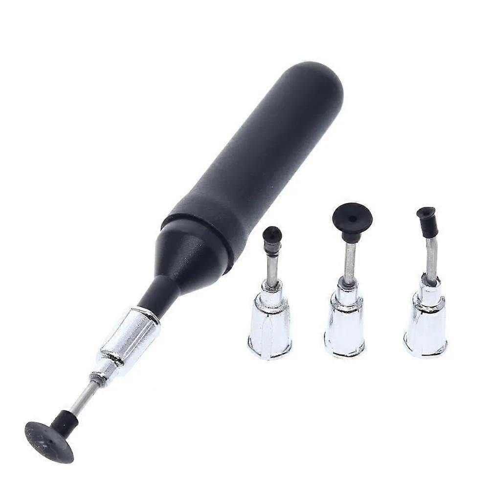SMD IC Vacuum Pickup Pen with 4 Interchangeable Headers for MT668 PCB Assembly