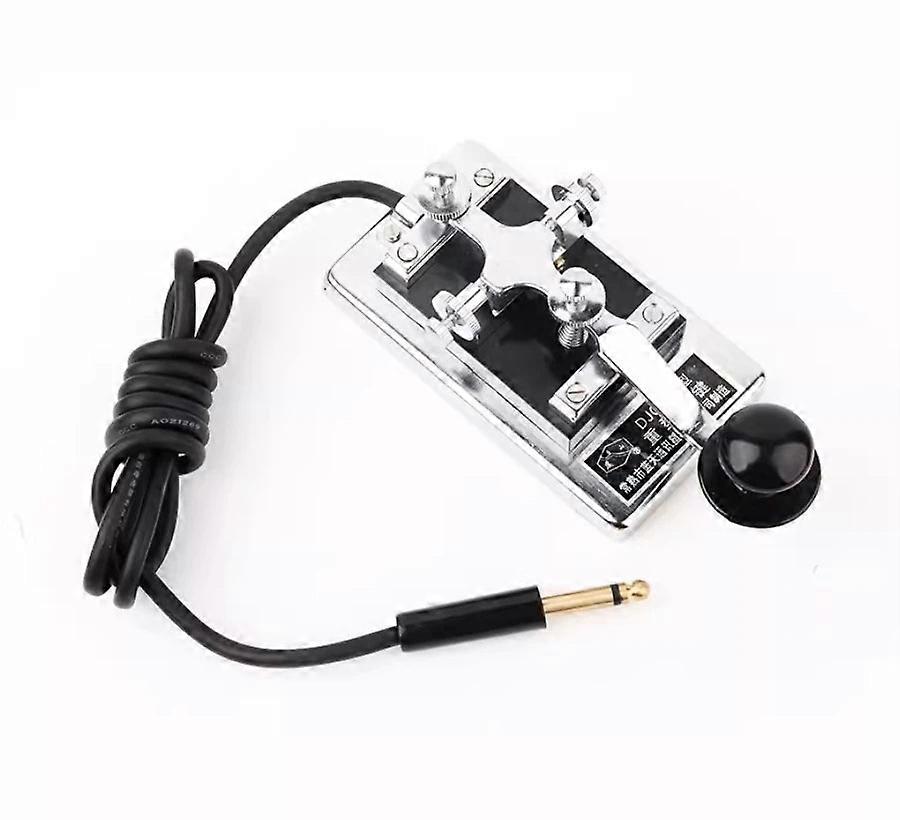 K4 Cw Morse Keyer Code Key 6.5mm  Shortwave Radio Morse Code Electric Key