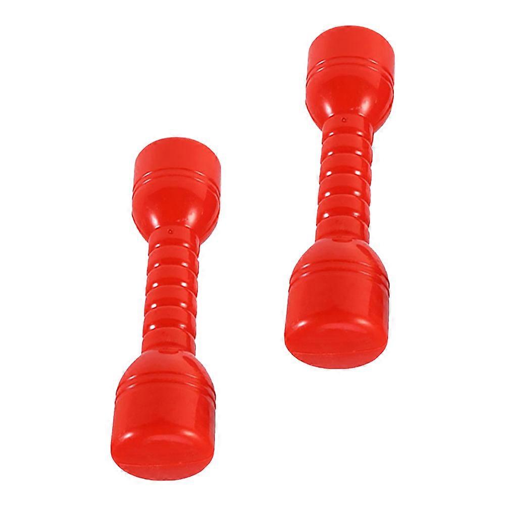Children Plastic Dumbbells for Exercise and Fun 2Pcs Set