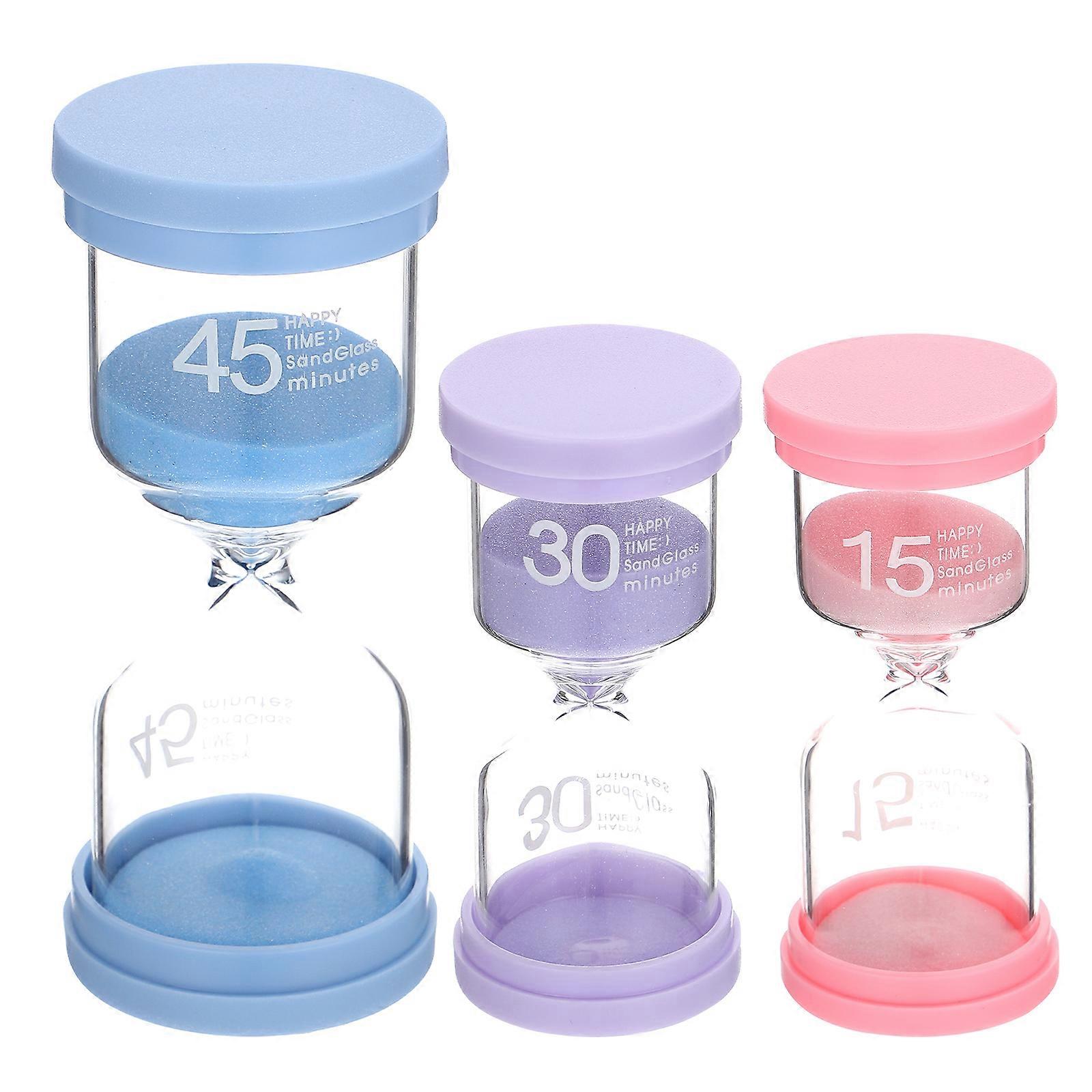 Decorative Hourglass Timer Household Sand Timer Multi-Function 6Pcs Gift Accessory