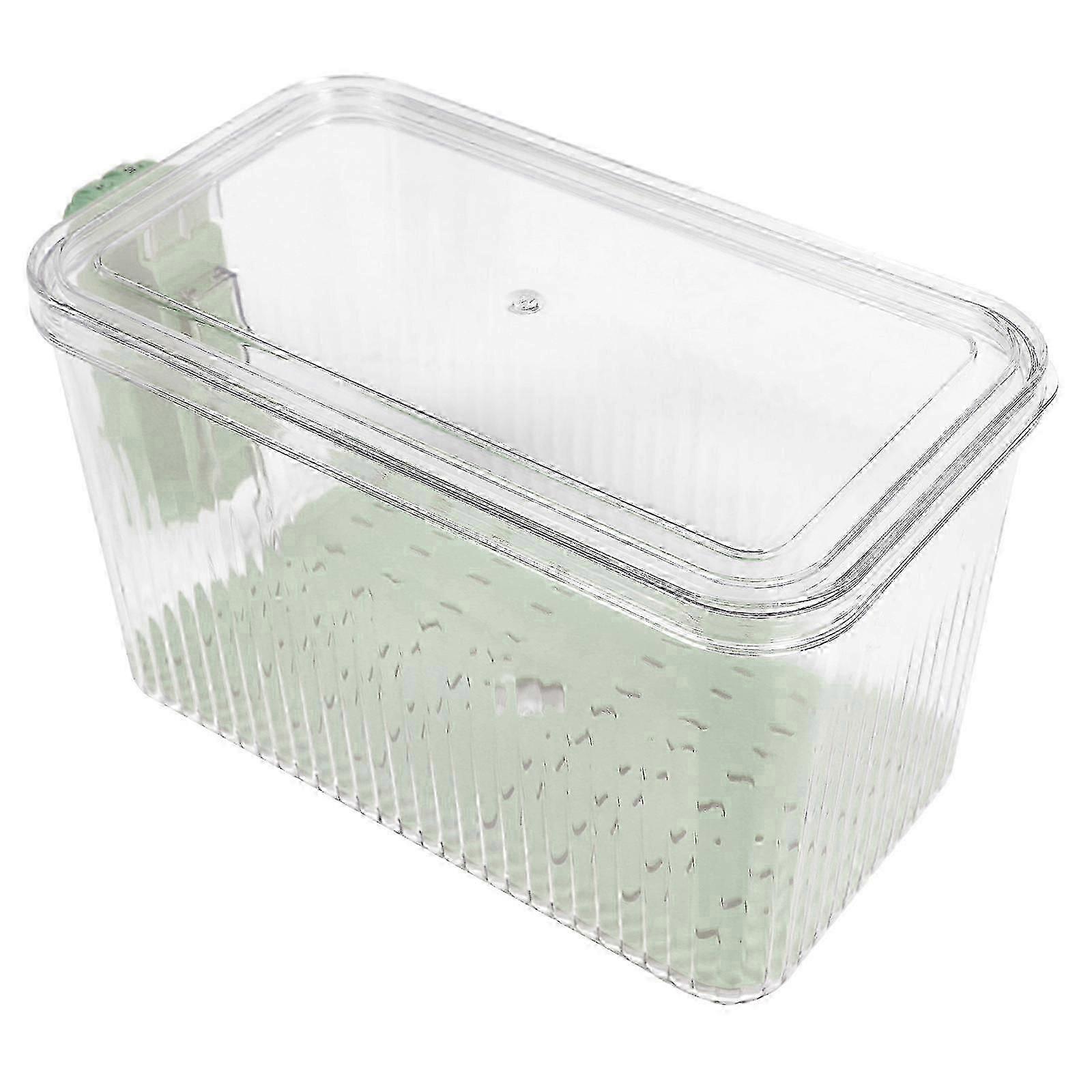 Airtight Bread Storage Box For Home Use Simple Design Bread Preservation 1Set