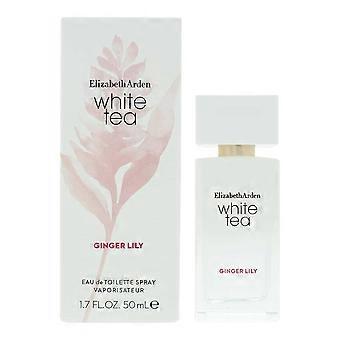 Elizabeth Arden White Tea Ginger Lily Womens EDT 50ml Fragrance