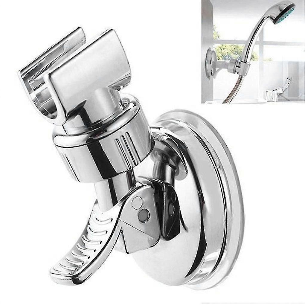 Wall Mounted Adjustable Suction Cup Shower Head Bracket