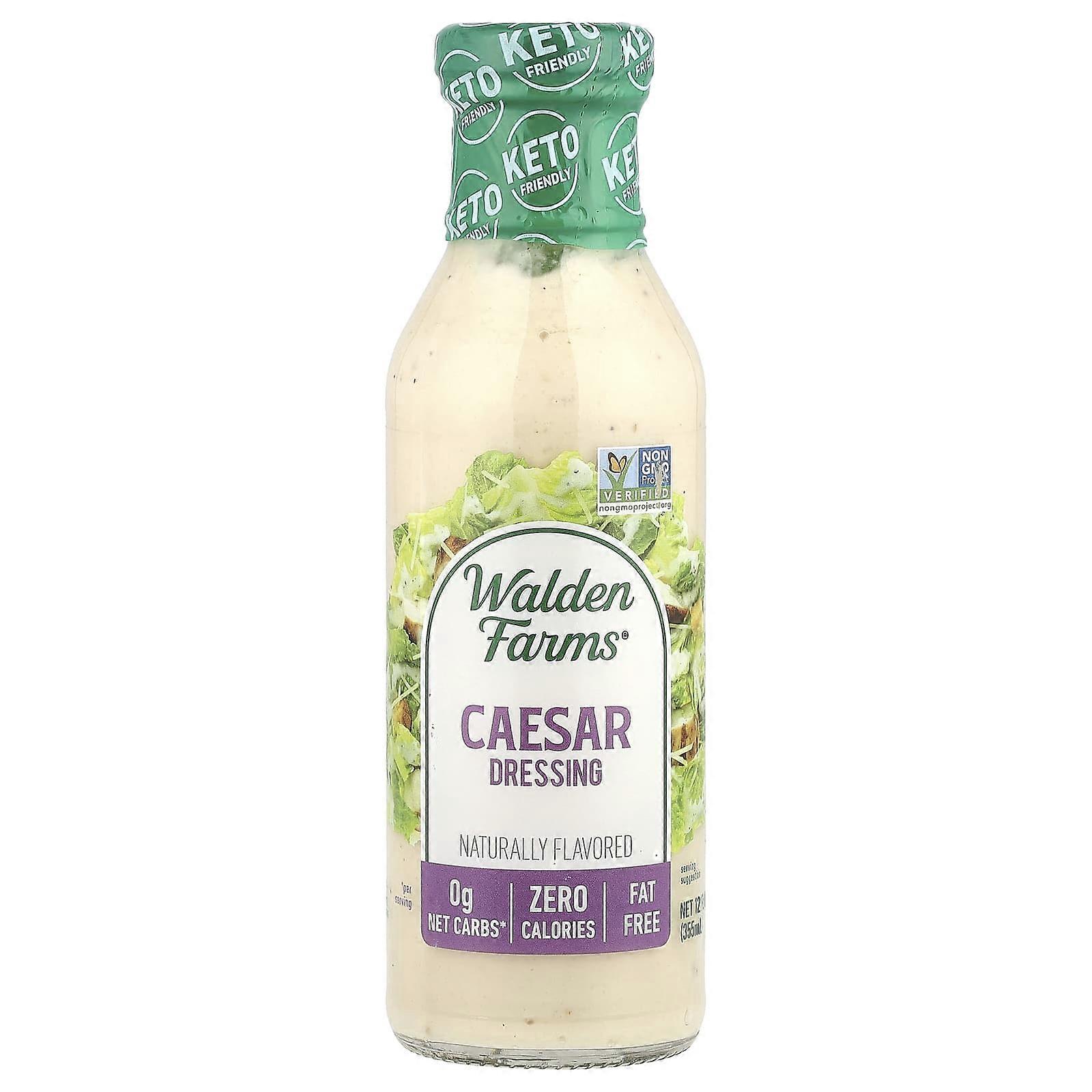Walden Farms, Caesar Dressing, 12 fl oz (355 ml), 4-Pack