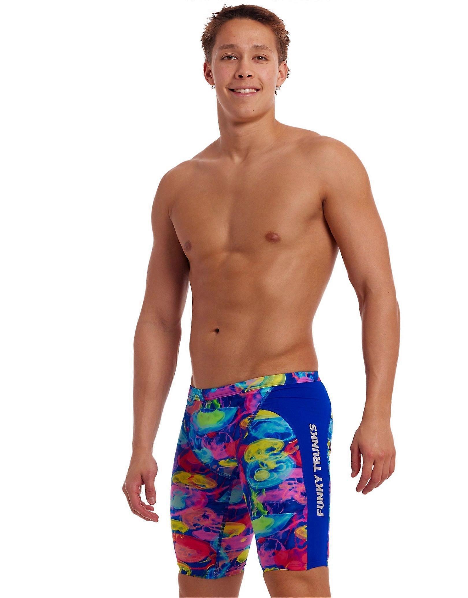 Funky Trunks Sting Stung Swim Training Jammers - Multi