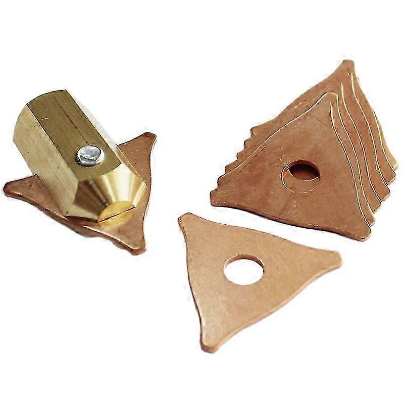 Tri Hook Washer 3 Point Dent Puller Electrode Chuck Dent Pulling System Stud Welders Spot Welding Triple-Cornered Pads Kit