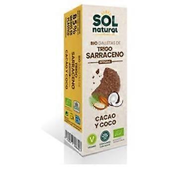 Organic buckwheat cookies with cocoa and coconut 175 g