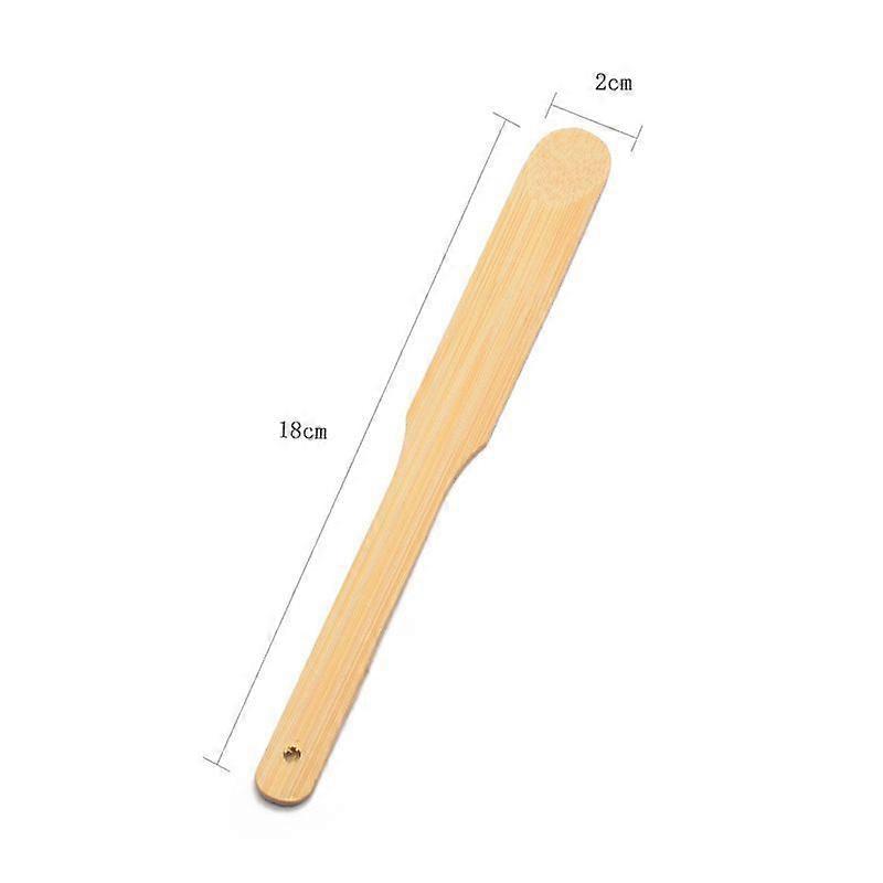 18cm Bamboo Dumpling Making Tool - 6PCS Wonton Stuffing Spoons