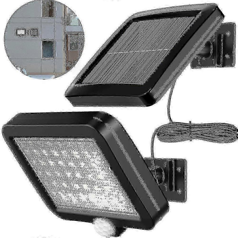 Solar Sensor Security Light, Bright Waterproof Outdoor Wall Lamp