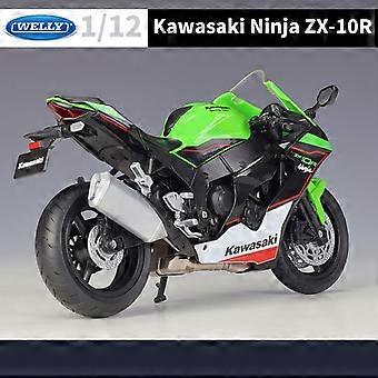 1/12カワサキ忍者ZX10Rオートバイモデルおもちゃ車両コレクション