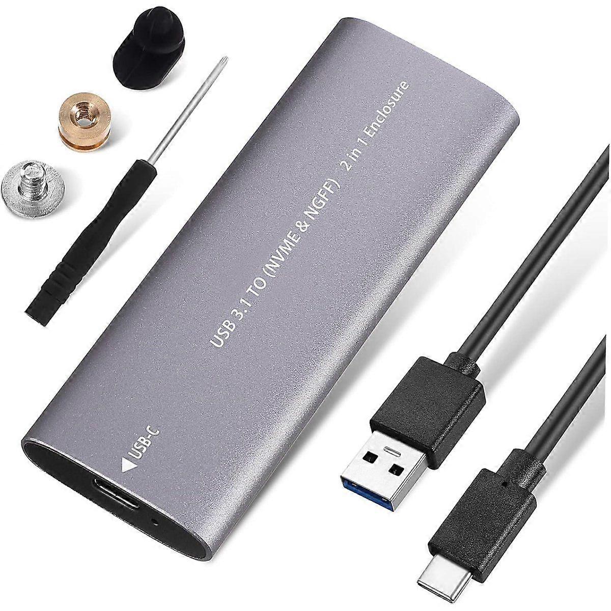 Portable External Solid State Drive Box Type-c Interface for Digital Storage The Go