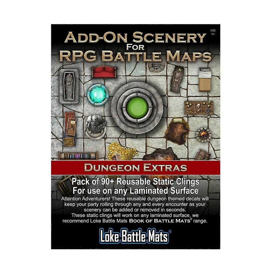 Add-On Scenery For RPG Maps Dungeon Extras