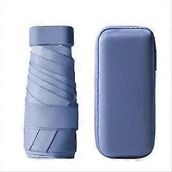 Guarda-chuva de cápsula de bolso anti-ultravioleta para chuva e sol, B