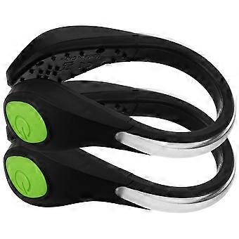 Luce a clip per scarpe da corsa, ideale per il jogging, con 3 paia di clip di sicurezza a LED.