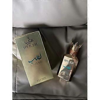 Hersh Lahab Eau de Parfum 100 ml Unisex-Duft mit goldener Kronenflasche und luxuriöser Verpackung