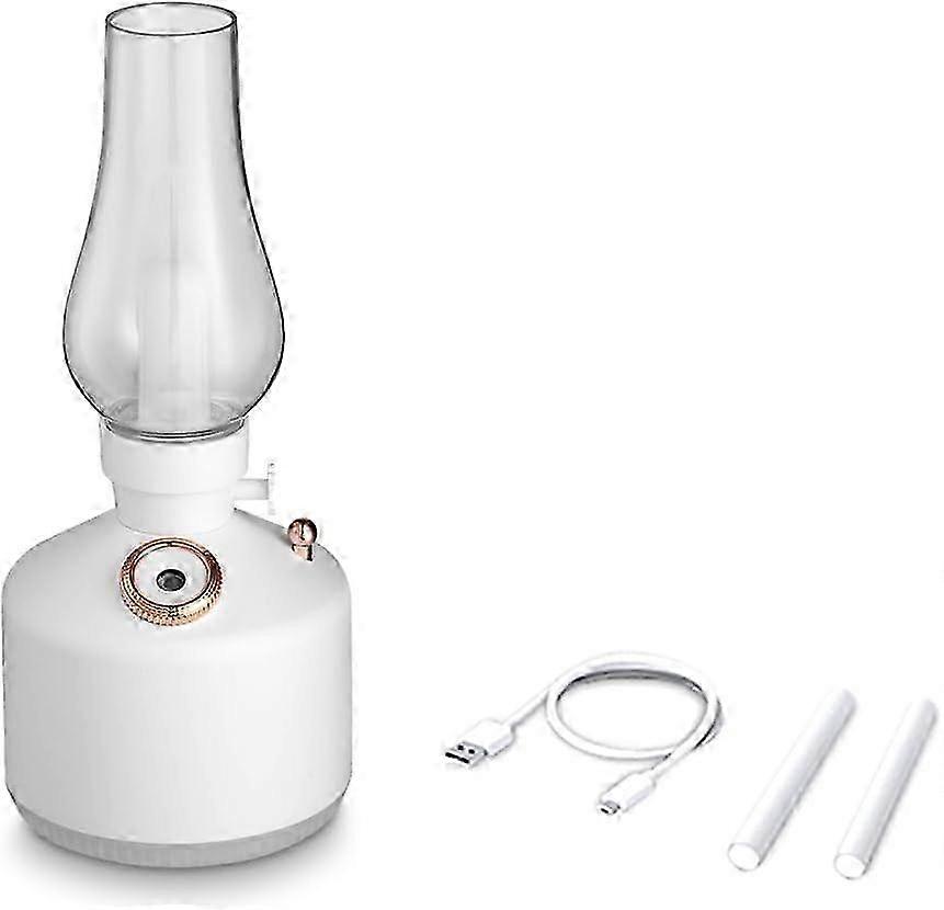 Mist Humidifier, Stepless Dimming Humidifier, Essential Oil Diffuser(White)