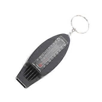 Four-in-one Whistle Mini Compass Magnifying Glass Portable Thermometer Tool