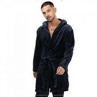 Farah Mens Plain Polyester Dressing Gown
