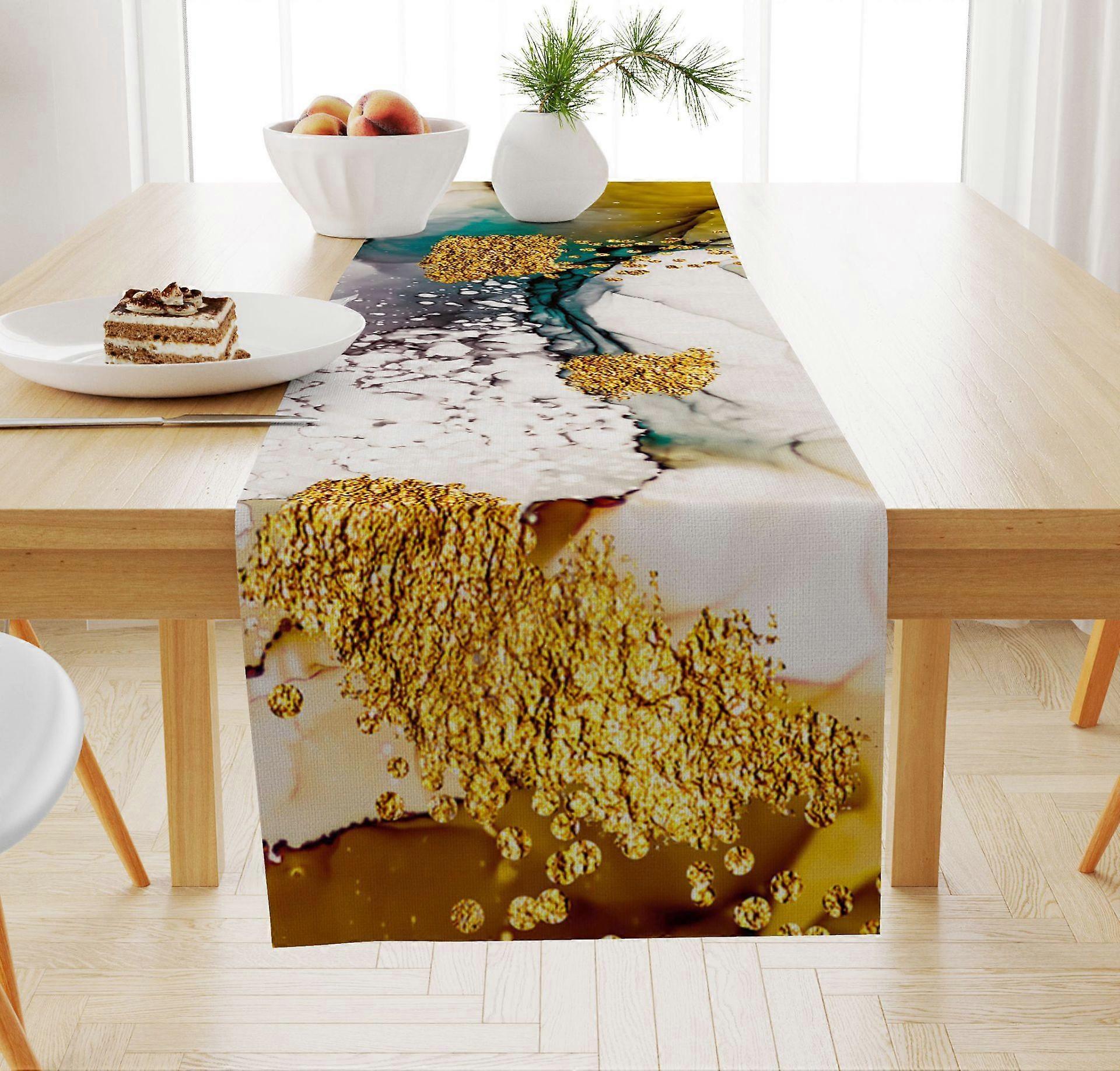 33*183CMLinen table runner 24