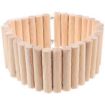 Hamster-Holzleiter-Spielzeug für Kinder, flexible Kletterleiter